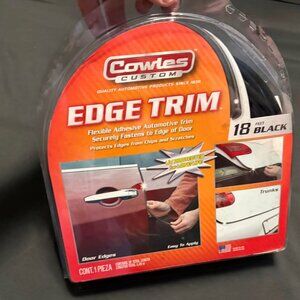 New Cowles T5602 Black U Channel Edge Trim 18’ Foot Cars, Trucks, RVs Sealed